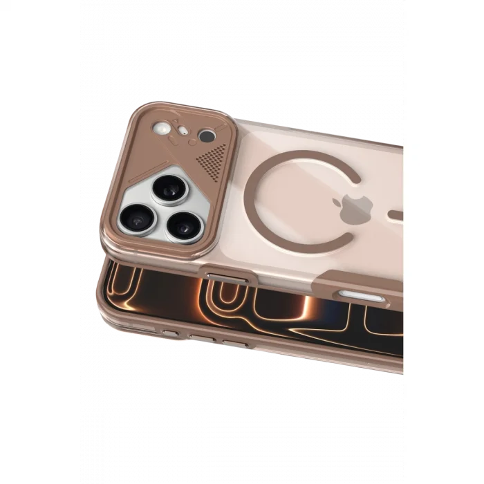 BUĞZ Joko  İphone 17 Pro Max Zinko Magsafe Kapak - Çöl Titanyum