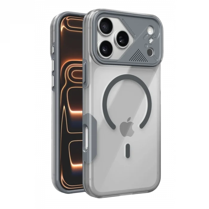 BUĞZ Joko  İphone 17 Pro Max Zinko Magsafe Kapak - Titan Gri
