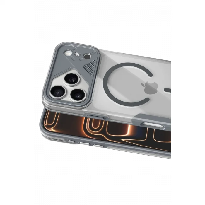 BUĞZ Joko  İphone 17 Pro Max Zinko Magsafe Kapak - Titan Gri