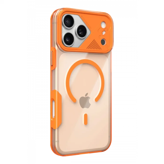 BUĞZ Joko  İphone 17 Pro Max Zinko Magsafe Kapak - Turuncu
