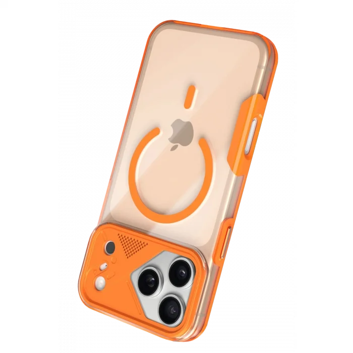 BUĞZ Joko  İphone 17 Pro Max Zinko Magsafe Kapak - Turuncu