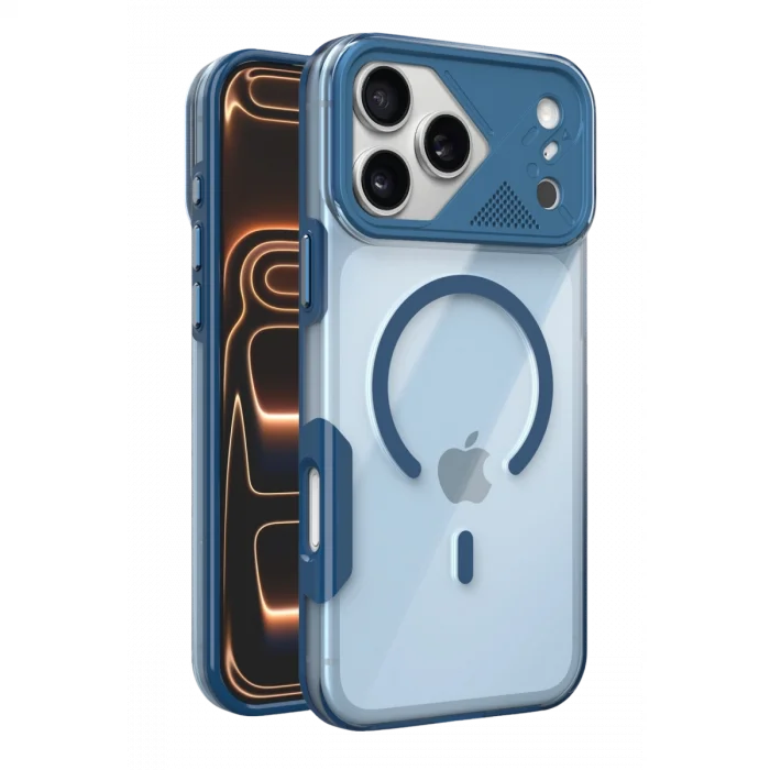BUĞZ Joko  İphone 17 Pro Zinko Magsafe Kapak - Lacivert