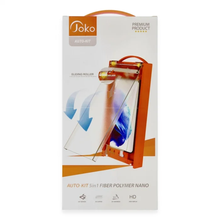 BUĞZ Joko Samsung Galaxy Note 20 Ultra Autokit 5in1 Fiber Polymer Nano Ekran Koruyucu