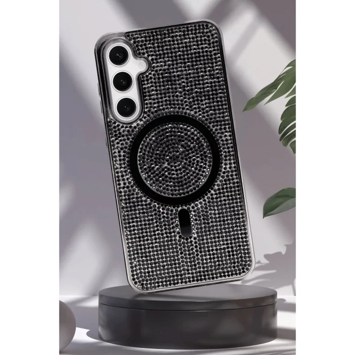 BUĞZ Joko Samsung Galaxy S23 Kılıf Helen Magsafe Kapak - Gold