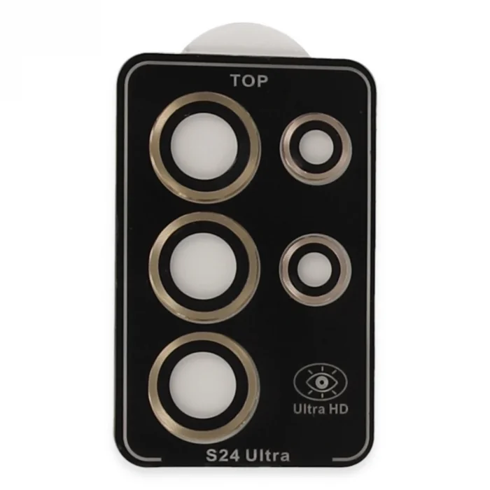 BUĞZ Joko Samsung Galaxy S23 Ultra Pvd Metal Kamera Lens - Gold