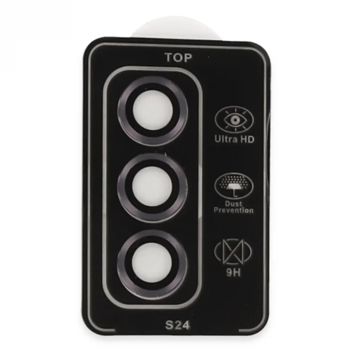 BUĞZ Joko Samsung Galaxy S24 Pvd Metal Kamera Lens - Derin Mor