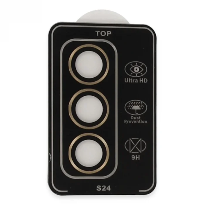 BUĞZ Joko Samsung Galaxy S24 Pvd Metal Kamera Lens - Gold