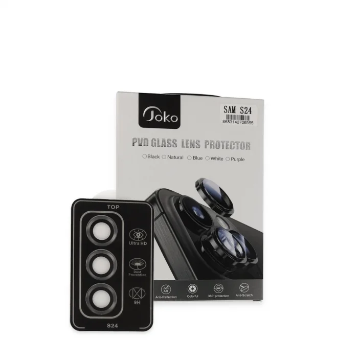 BUĞZ Joko Samsung Galaxy S24 Pvd Metal Kamera Lens - Titan Gri