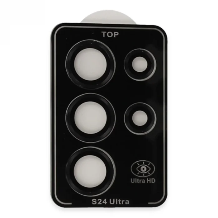 BUĞZ Joko Samsung Galaxy S24 Ultra Pvd Metal Kamera Lens - Siyah