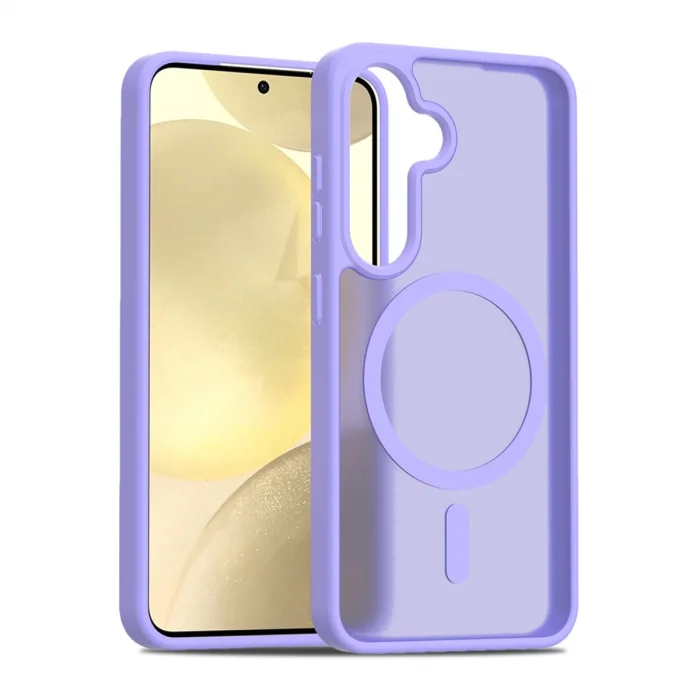 BUĞZ Joko Samsung Galaxy S25 Jota Magsafe Kapak - Lila