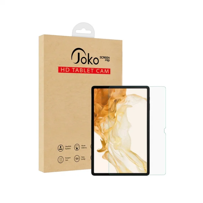 BUĞZ Joko Samsung Galaxy X710 Tab S9 11 Hd Tablet Cam Ekran Koruyucu - Şeffaf