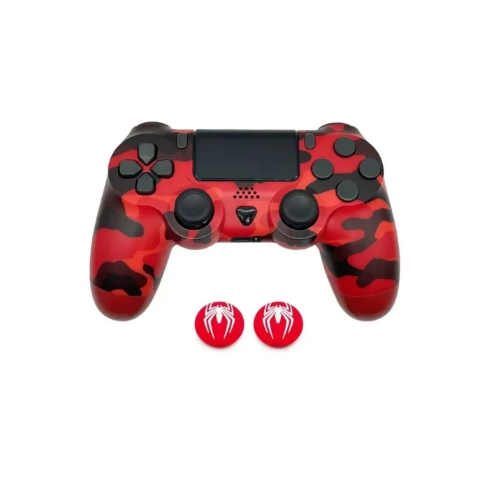 BUĞZ Joystick Bluetooth bağlantılı kırmızı renk Playstation 4 uyumlu hızlı şarj destekli