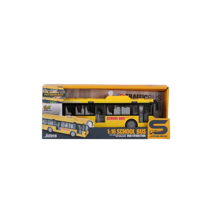 BUĞZ JS120AB BÜYÜK PİLLİ IŞIKLI SESLİ PİLLİ OTOBÜS