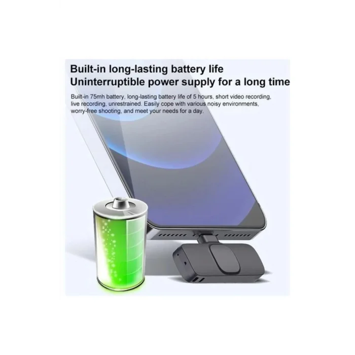 BUĞZ K9 2’li Lightning Kablosuz Yaka Mikrofonu