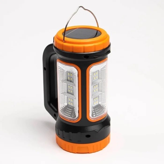 BUĞZ Ka-779 3w+15w Uzun Menzilli Solar Güneş Panelli Ultra Güçlü Ledli Şarjlı Fener