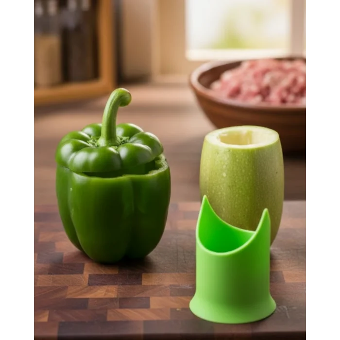 BUĞZ Kabak ve Biber Oymaya Uygun Hijyenik İç Temizleme Aparatı