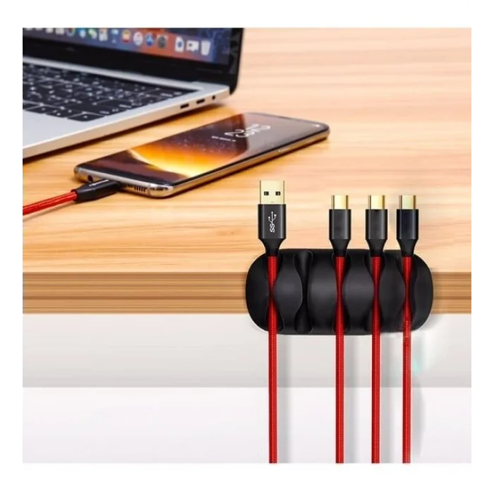 BUĞZ Kablo Kanalı 5 Kanallı Tutucu - 3 Adet