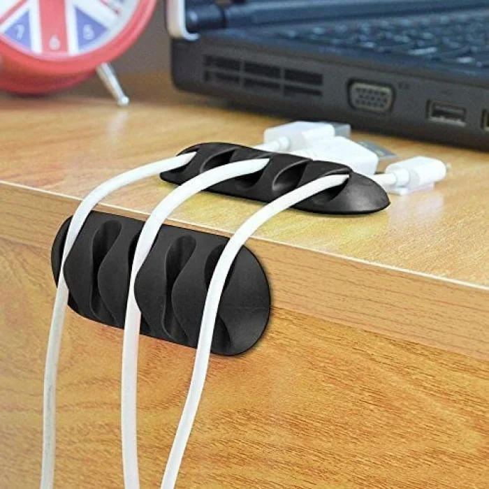 BUĞZ Kablo Kanalı 5 Kanallı Tutucu - 3 Adet