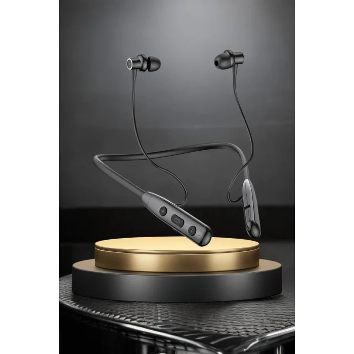  Kablolu Bluetooth Kulaklık Boyun Bantlı ANC Özelliği Yüksek Ses Kaliteli 100 saat