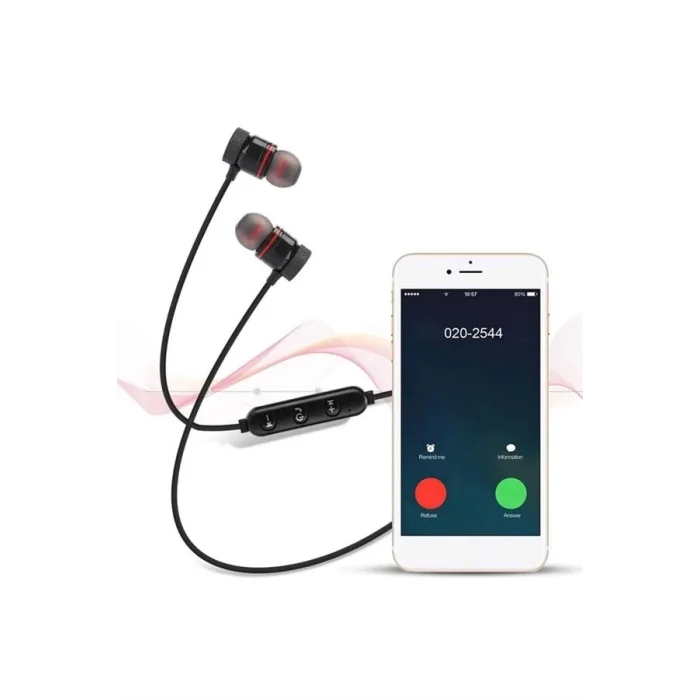  Kablolu Kulakiçi Bluetooth Kulaklık Mıknatıslı ANC Özellikli Yüksek Ses Kaliteli