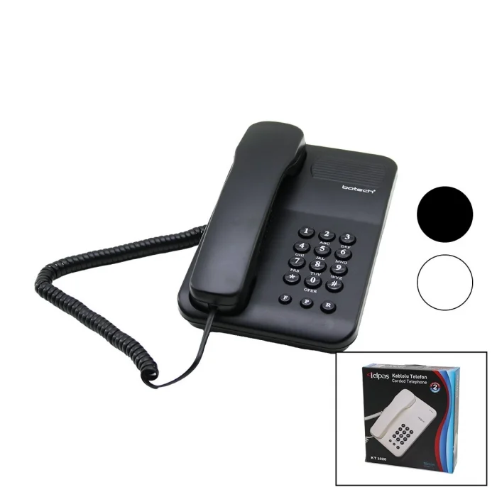 BUĞZ Kablolu Masa Telefon Kt-1020 Bx40