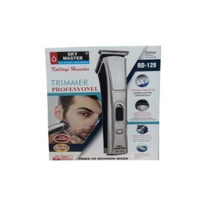 BUĞZ Kablosuz beyaz saç tıraş makinesi kuru kullanım 1-3 başlık 1-2 saat şarj 2 yıl garantili