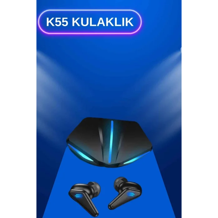  Kablosuz Bluetooth Bağlantılı Kulaklık ve Dokunmatik Ekran Akıllı Saat Arama Cevaplama