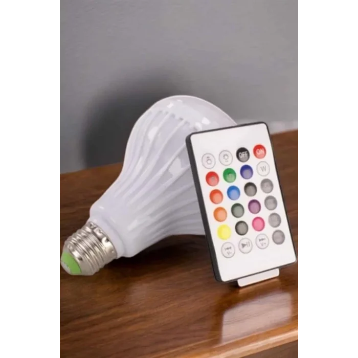  Kablosuz Bluetooth Hoparlör Led Lamba