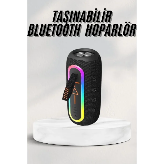  Kablosuz Bluetooth Hoparlör Taşınabilir Çoklu Bağlantılı Özelliği