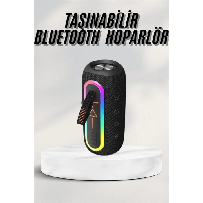  Kablosuz Bluetooth Hoparlör Taşınabilir Çoklu Bağlantılı Özelliği