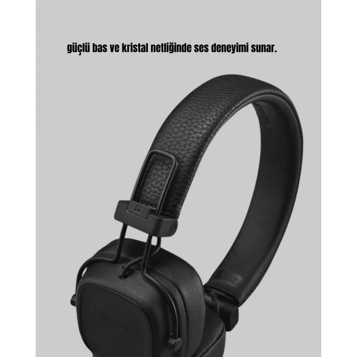 BUĞZ Kablosuz Bluetooth Kulak Üstü Kulaklık Kristal Ses Kalitesi ve Ergonomik Yapı - Lisinya