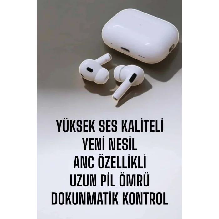 BUĞZ Kablosuz Bluetooth Kulaklık Gürültü Önleme, Su Geçirmez, Mikrofonlu