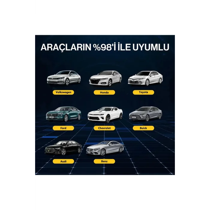 BUĞZ Kablosuz CarPlay & Android Auto Adaptörü - Apple ve Android Cihazlar İçin Evrensel Wireless Carplay Çevirici ( BUĞZ )