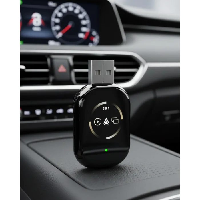 BUĞZ Kablosuz CarPlay Android Auto Adaptörü Otomatik Eşleşme