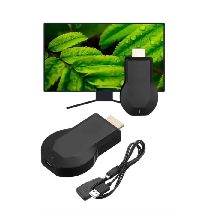  Kablosuz Hdmı Ses Ve Görüntü Aktarıcı Kolay Taşınabilir Yüksek Çözünürlüklü
