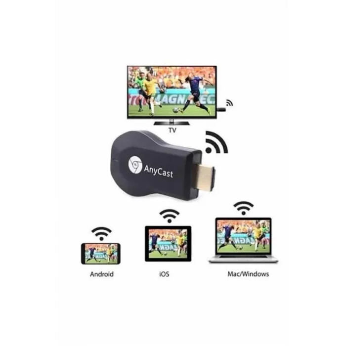  Kablosuz HDMI Wifi Görüntü Aktarıcı Tüm Cihazlara Uyumlu