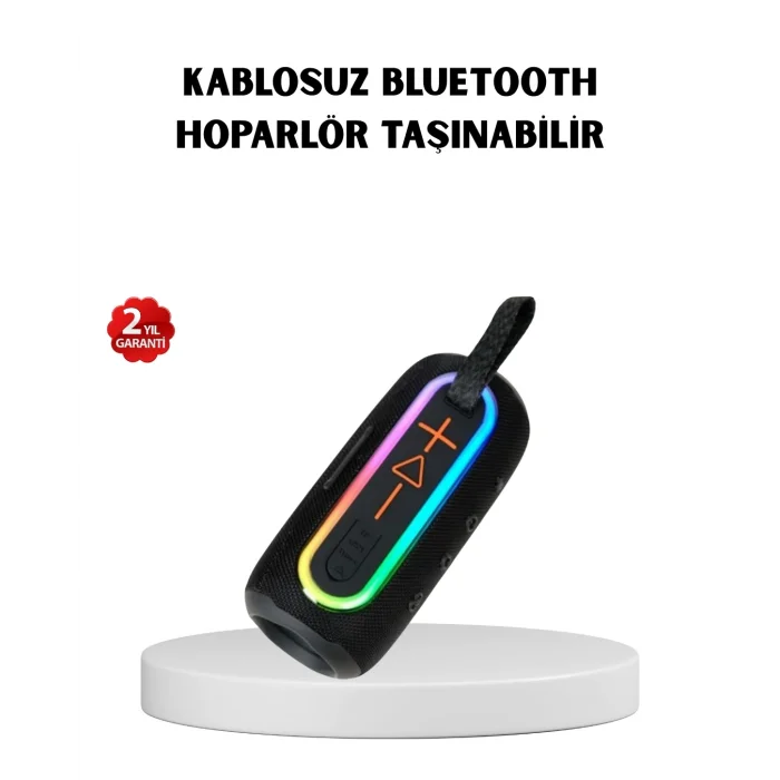 BUĞZ Kablosuz Hoparlör – Bluetooth 5.1, Güçlü Bas ve 10 Metre Menzil