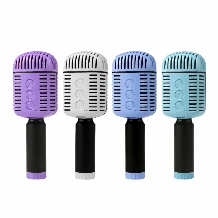 BUĞZ Kablosuz Hoparlörlü Karaoke Mikrofonu