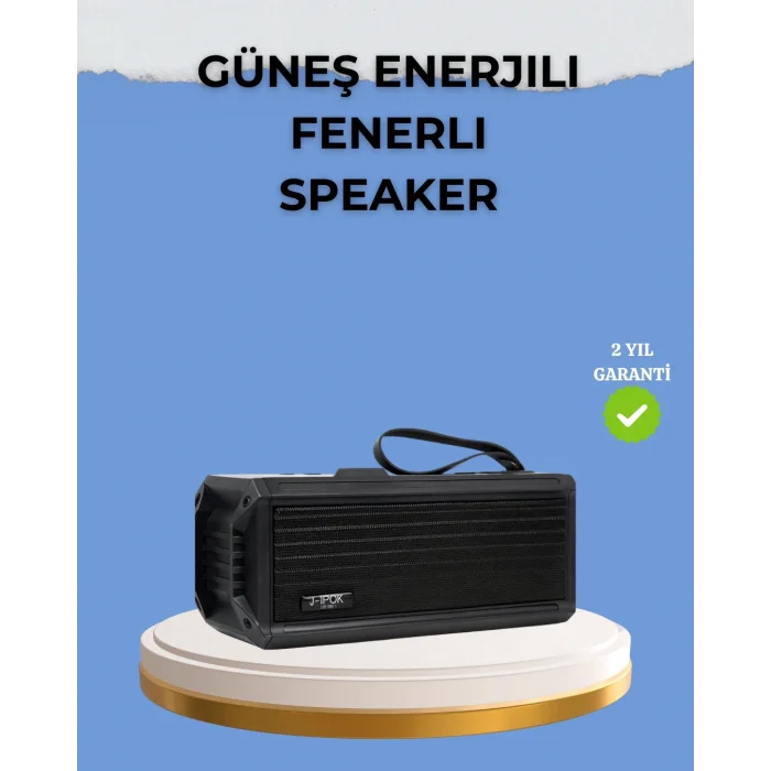  Kablosuz J-IPOX P520 Bluetooth Hoparlör Uzun Pil Ömrü ve Mikrofon