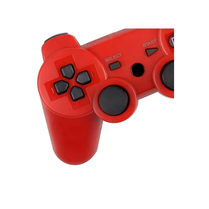 BUĞZ Kablosuz joystick kırmızı renk hızlı şarj özellikli Playstation 3 uyumlu 1 yıl garantili