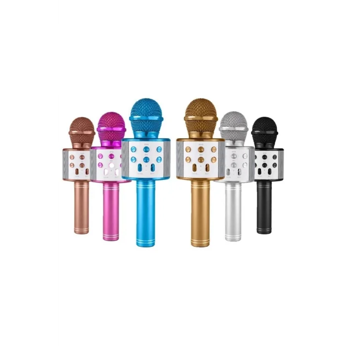 BUĞZ Kablosuz Karaoke Mikrofon, Müzik ve Ses Efektleri ile Eğlenceli Şarkı Söyleme Deneyimi