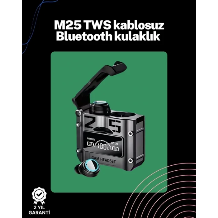  Kablosuz Kulak İçi Kulaklık | Gecikmesiz Oyun Modu | IOS ve Android Uyumlu