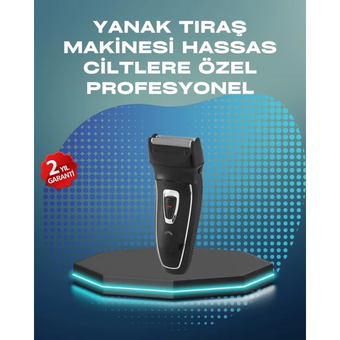  Kablosuz Kuru Tıraş Makinesi Folyo Başlıklı