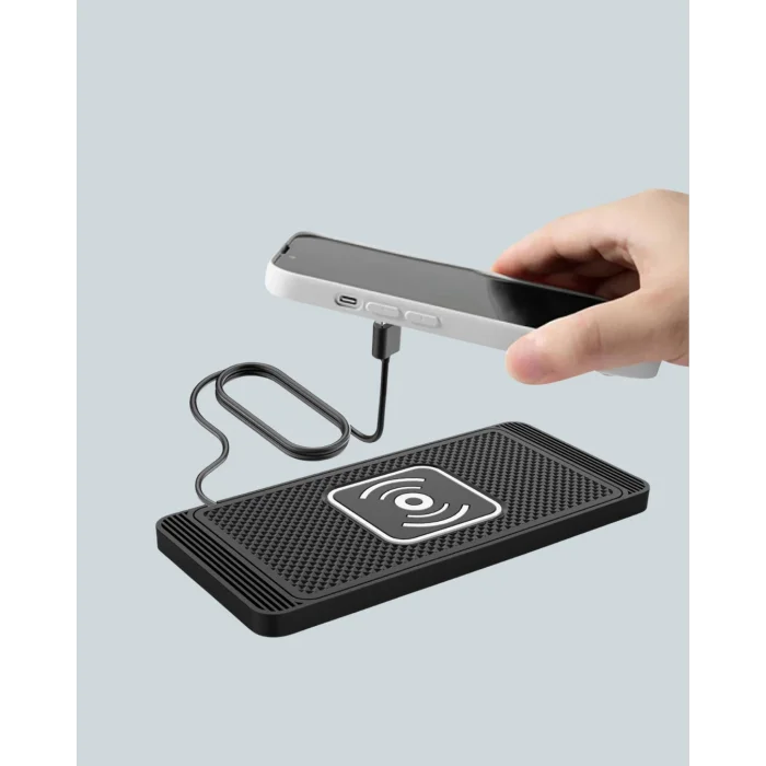 BUĞZ Kablosuz Manyetik Araç Şarj Pedi – Hızlı, Güvenli, Isınma Korumalı Tasarım