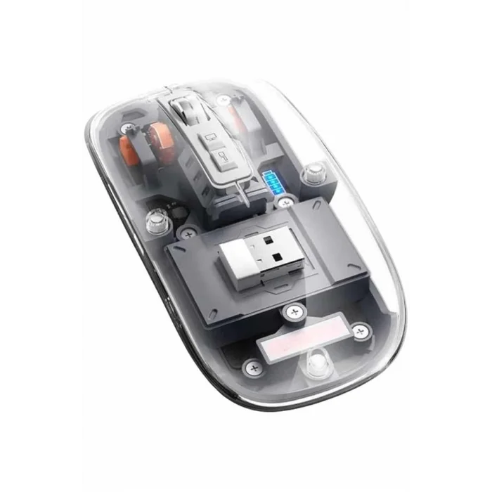 BUĞZ Kablosuz Mouse Fare Şarjlı Bluetooth Wireless Çift Modlu Sessiz