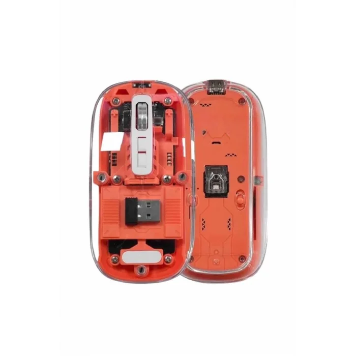 BUĞZ Kablosuz Mouse Fare Şarjlı Bluetooth Wireless Çift Modlu Sessiz