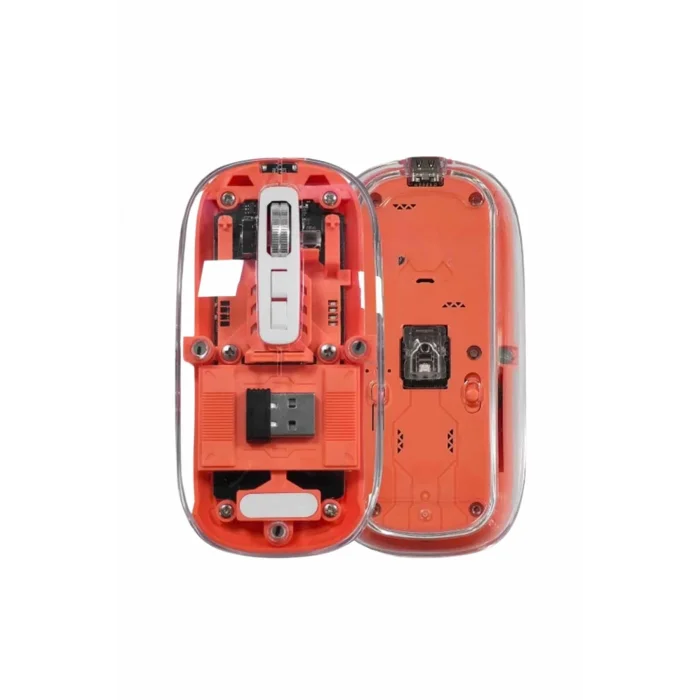 BUĞZ Kablosuz Mouse Fare Şarjlı Bluetooth Wireless Çift Modlu Sessiz - BUĞZ