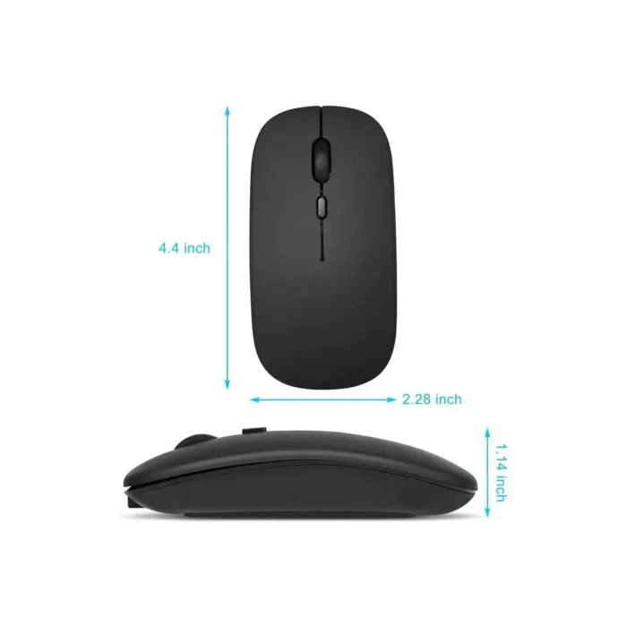 BUĞZ Kablosuz Mouse Fare Şarjlı Bluetooth Wireless Çift Modlu Sessiz - BUĞZ
