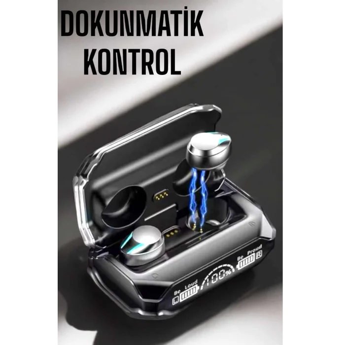  Kablosuz Powerbankli Oyuncu Kulaklığı Gürültü Önleyici