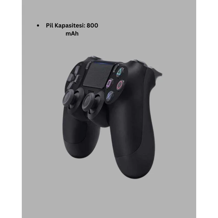 BUĞZ Kablosuz PS4 Oyun Kolu – Çift Titreşimli Motor, Uzun Pil Ömrü ve Hassas Kontrol Yeni Nesil